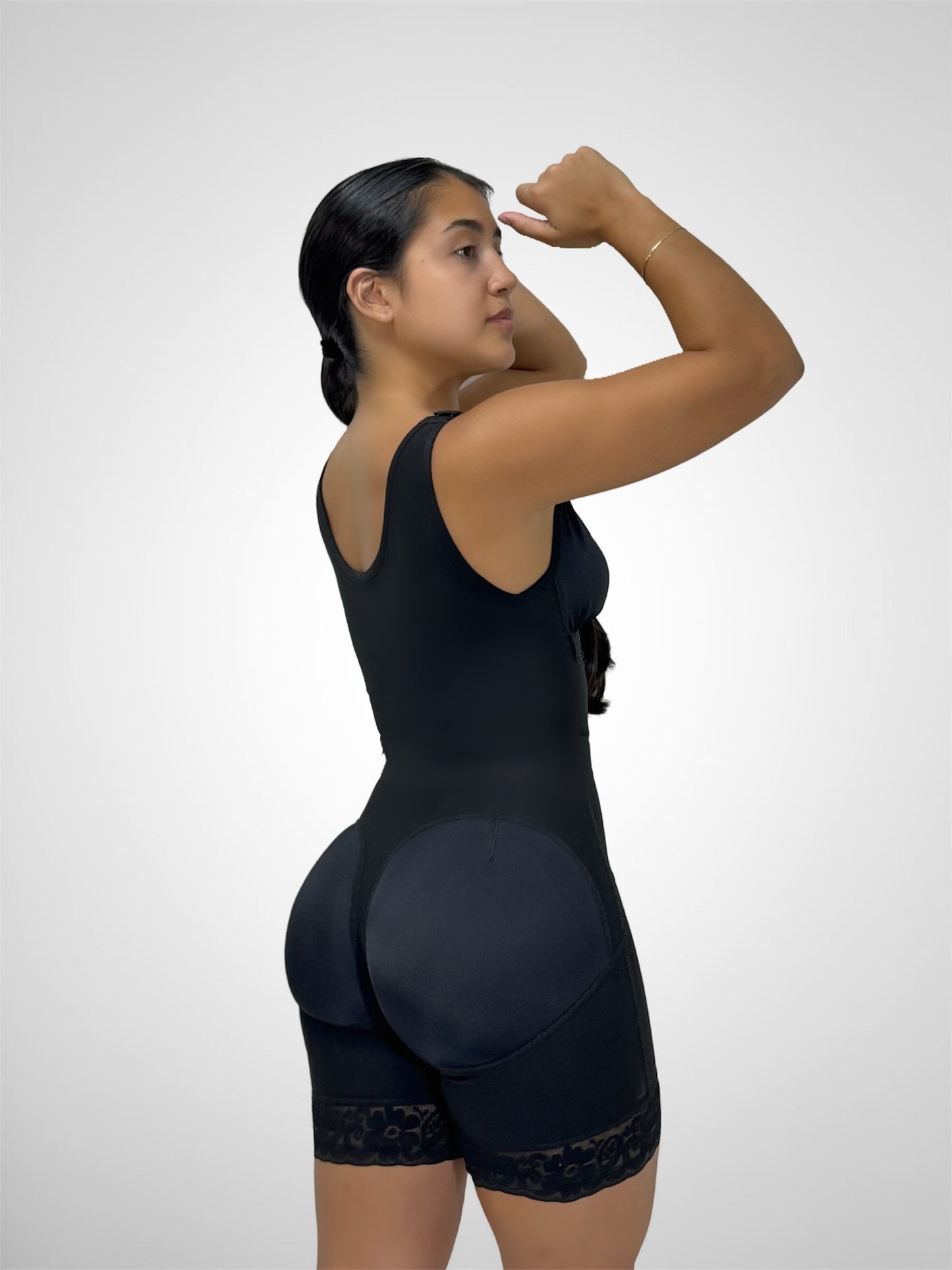 Built-in bra high compression shapewear