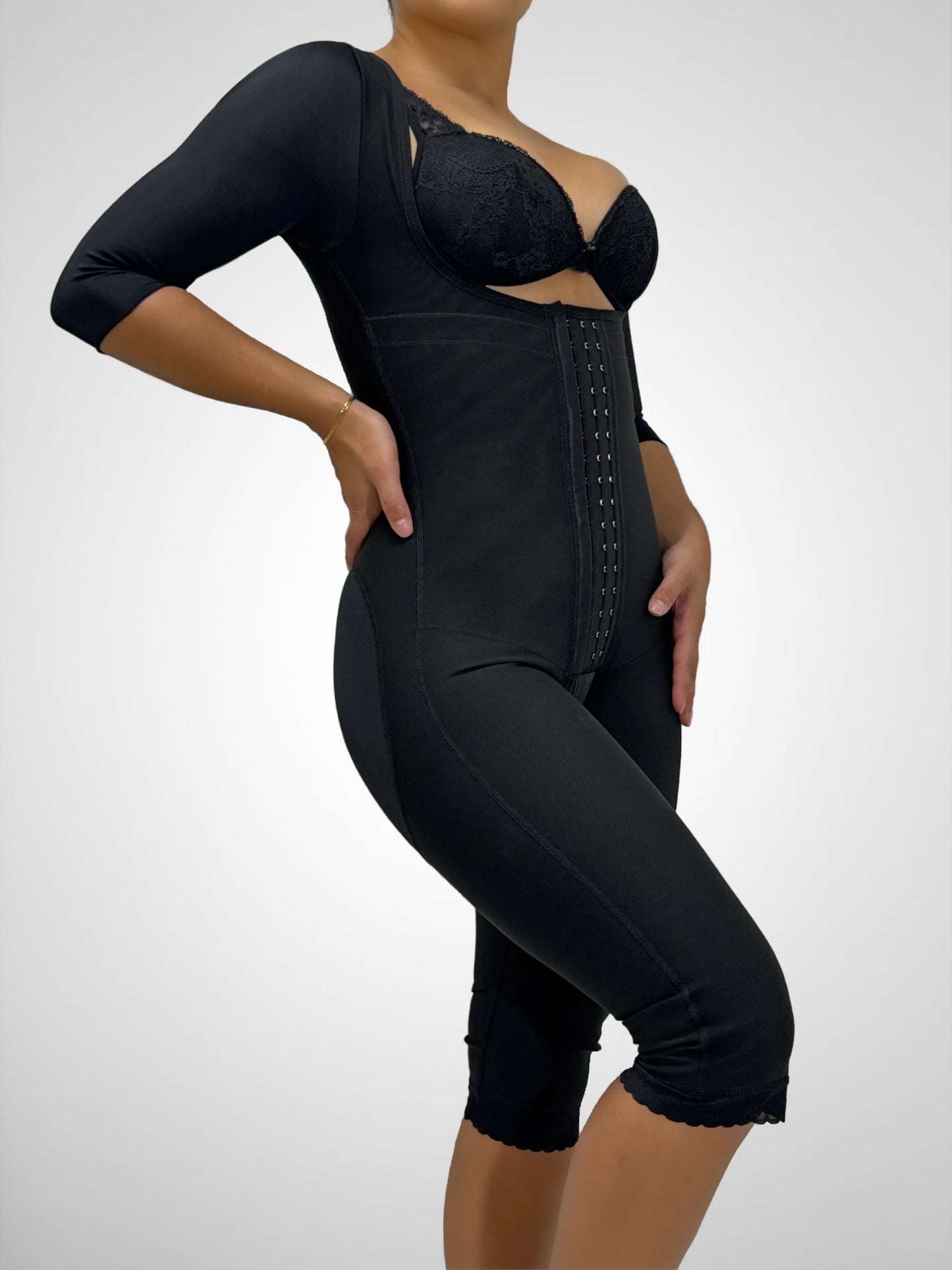 Full coverage high compression shapewear