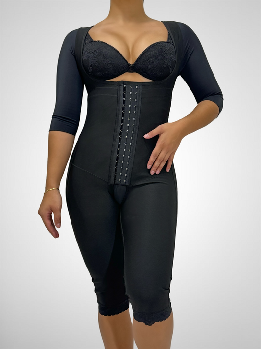 Full coverage high compression shapewear